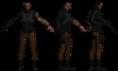 Ben Saxon de Deus Ex: The Fall Con EXPRESIONES FACIALES